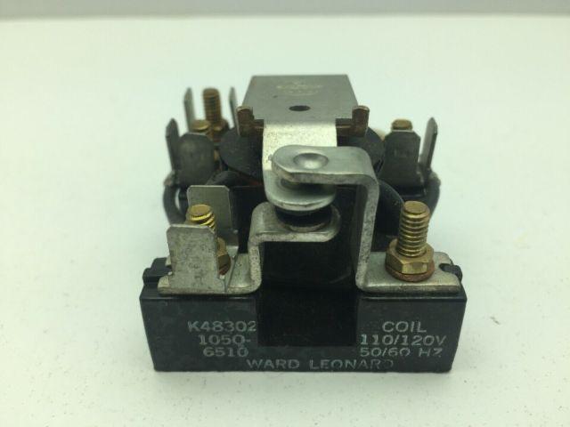 Ward Leonard Relay K48302 105Q-6510 110/120V 50/60HZ Coil