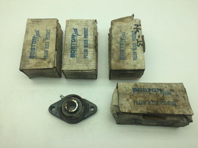 Boston Gear 64725 ST 3/4 Pillow Block Bearing 2 Bolt flange,3/4"Bore 4 per lot