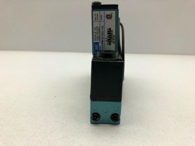 MAC Valve 811C-PM-501DA-142 with PME-501DAAA 24VDC Solenoid