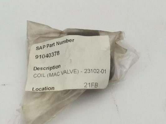 MAC Valves Coil 23102-01C, MAC Valve Solenoid Coil 120V