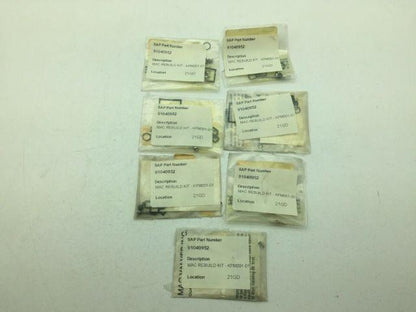MAC Valves MAC Rebuild Kit K-PM001-01, KPN00101 LOT OF 7