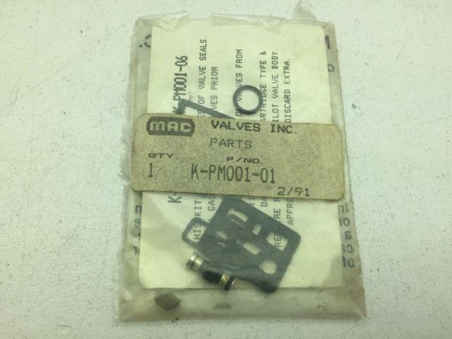 MAC Valves MAC Rebuild Kit K-PM001-01, KPN00101 LOT OF 7