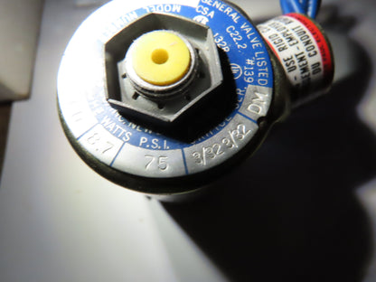 Peter Paul 23Z00310CM Solenoid Valve 120v, 8.7 watts, 75psi,Orifice 3/32 3/32 DM