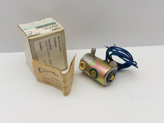 Peter Paul 23Z00310CM Solenoid Valve 120v, 8.7 watts, 75psi,Orifice 3/32 3/32 DM