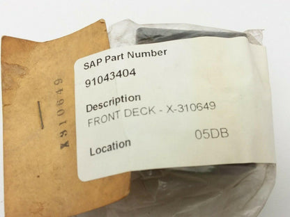 Allen Bradley X-310649 Front Deck For Relay X310649