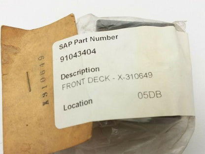 Allen Bradley X-310649 Front Deck For Relay X310649