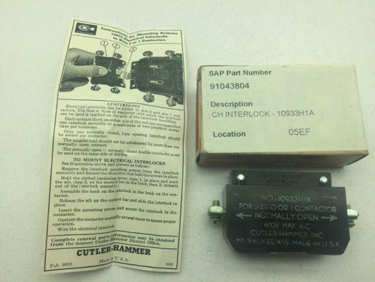Cutler Hammer Eaton 10933H2A