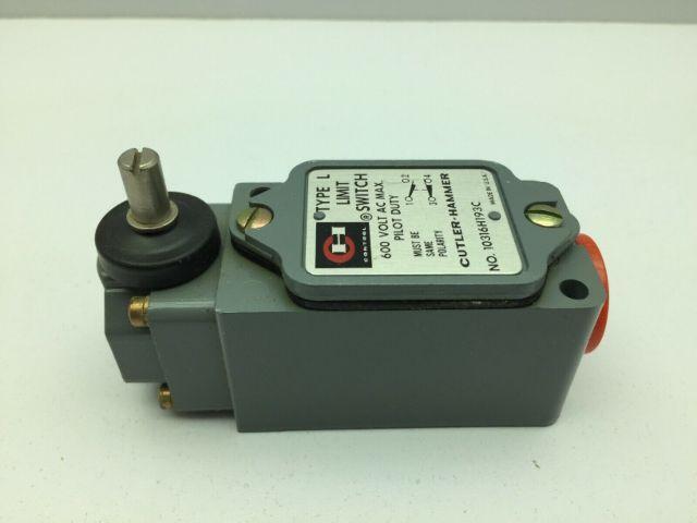 Cutler Hammer Eaton 10316H193 Type L Limit Switch