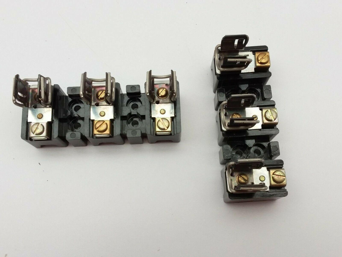 Allen Bradley 1491-N126 Series A, Fuse Block 3Pole 30Amp 600Volt Lot of 3 Sets o