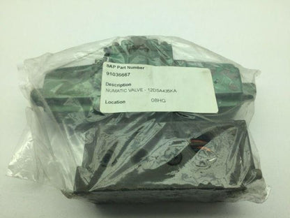 Numatics 12DSA435KA 120V .17A PNEUMATIC SOLENOID VALVE