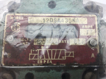 Numatics 12DSA435KA 120V .17A PNEUMATIC SOLENOID VALVE