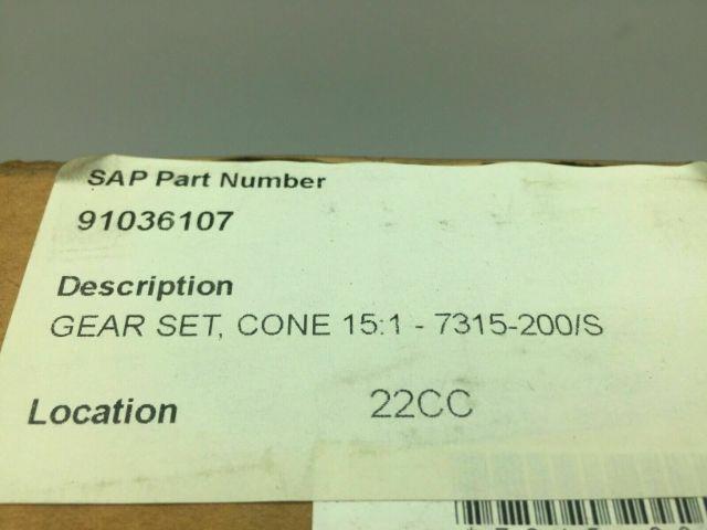 Cone Gear Reduction Set 15:1-7315-2000/S