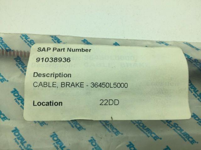 Total Source Premier Parts 36450-L5000 Park Brake Cable