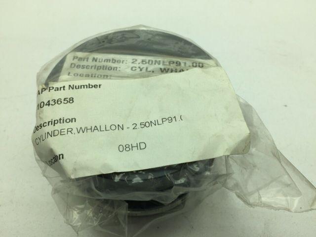 Parker 2.50NLP91.00,1" Stroke x 2-1/2" Bore Double Acting Air Cylinder 1/4 Port