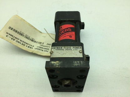 Ortman Fluid Power 1A B 1.50"Bore X 1.00"Stroke Pneumatic Cylinder