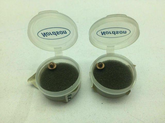 Nordson 804520 1 orifice 30-degree .024" diameter Hot Melt Nozzles LOT OF 2