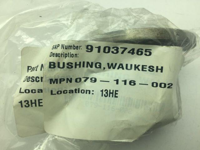 Waukesha 079116002 Bushing 210Tc Frame