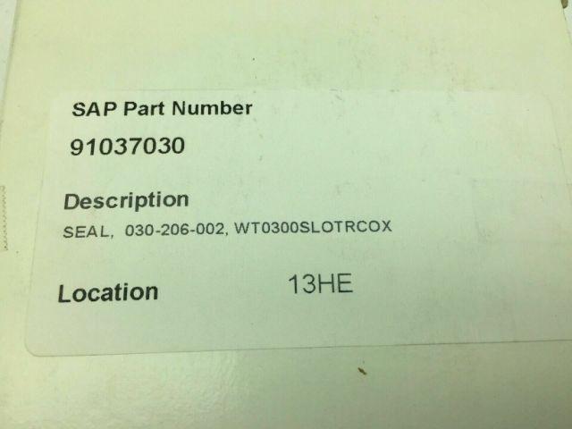 SPX Waukesha 030-206-002 Seal WT0300SLOTRCOX