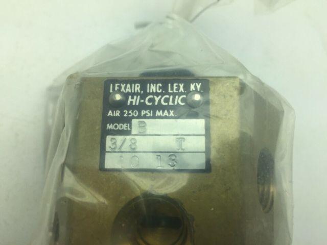 Lexair Airmatic Beckett Hi Cyclic Valve B 3/8 AIR TYPE I