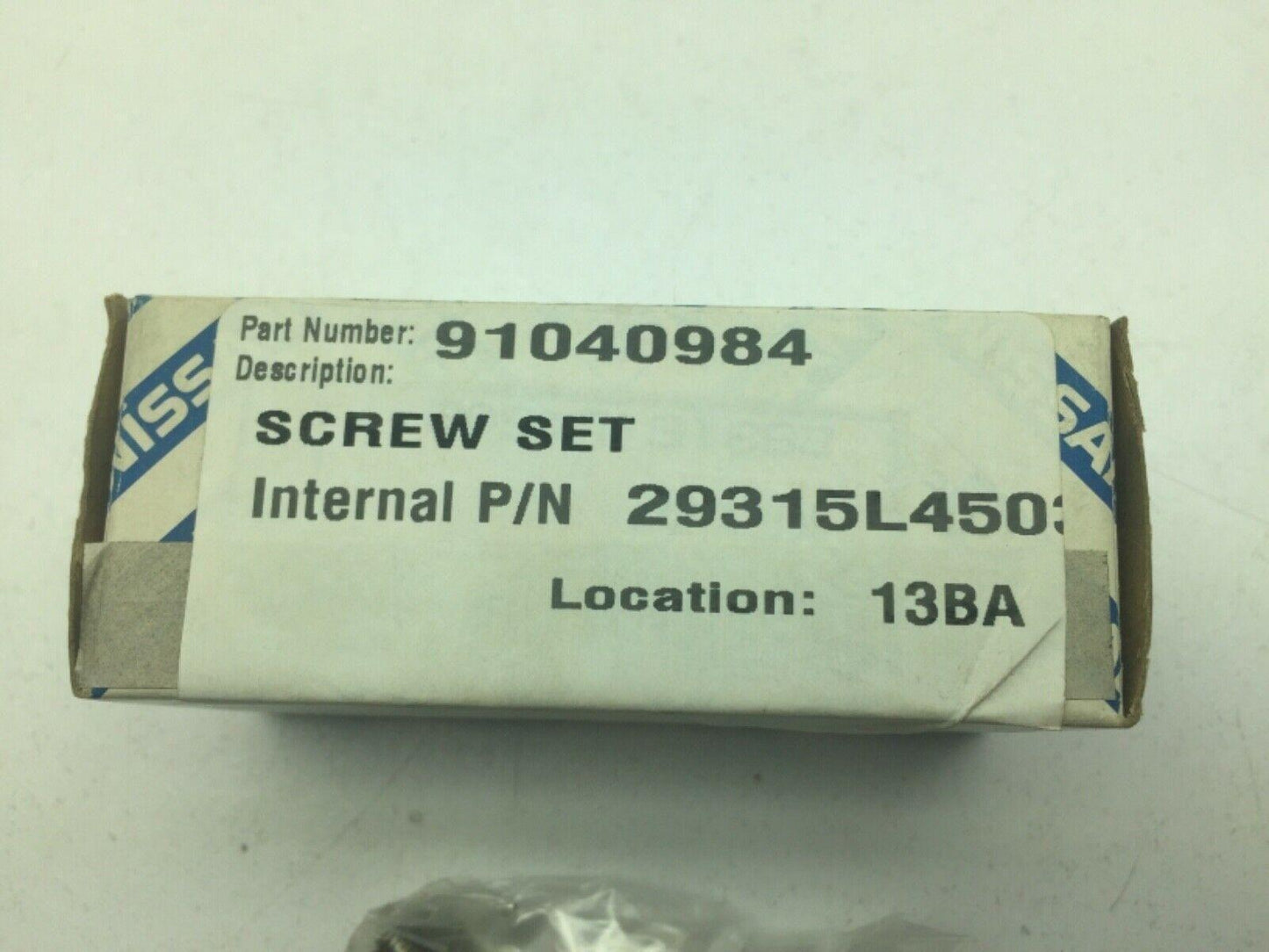 Nissan 29315L4503 Screw Set 29315-L4503 LOT OF 2