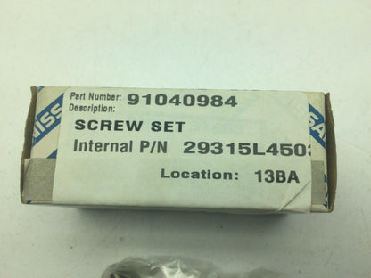 Nissan 29315L4503 Screw Set 29315-L4503 LOT OF 2