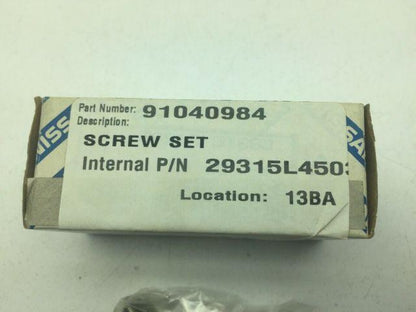 Nissan 29315L4503 Screw Set 29315-L4503 LOT OF 2