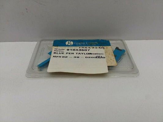 Graphic Controls 82-39-020313CA0 Chart Recorder Disposable Pen 10557230 Blue 6 p