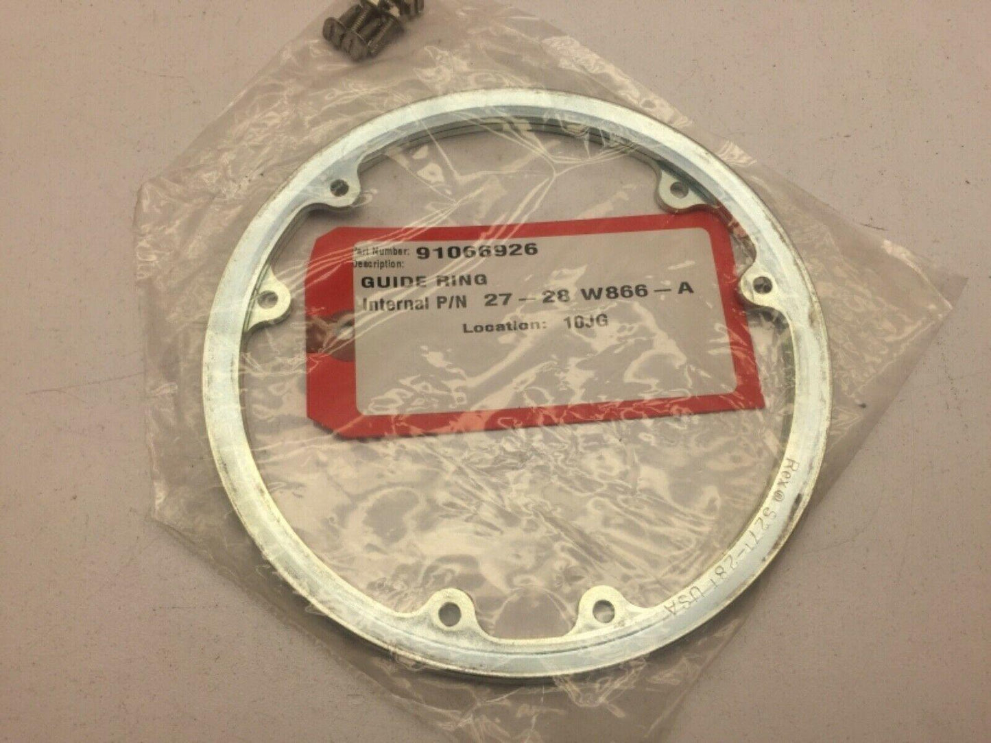 Rexnord S27T-28T Sprocket Guide Ring LOT OF 2