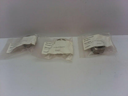 Angelus Can Seamer 134L816 SS Slotted Stainless Steel Nut Lot Of 3 Nuts