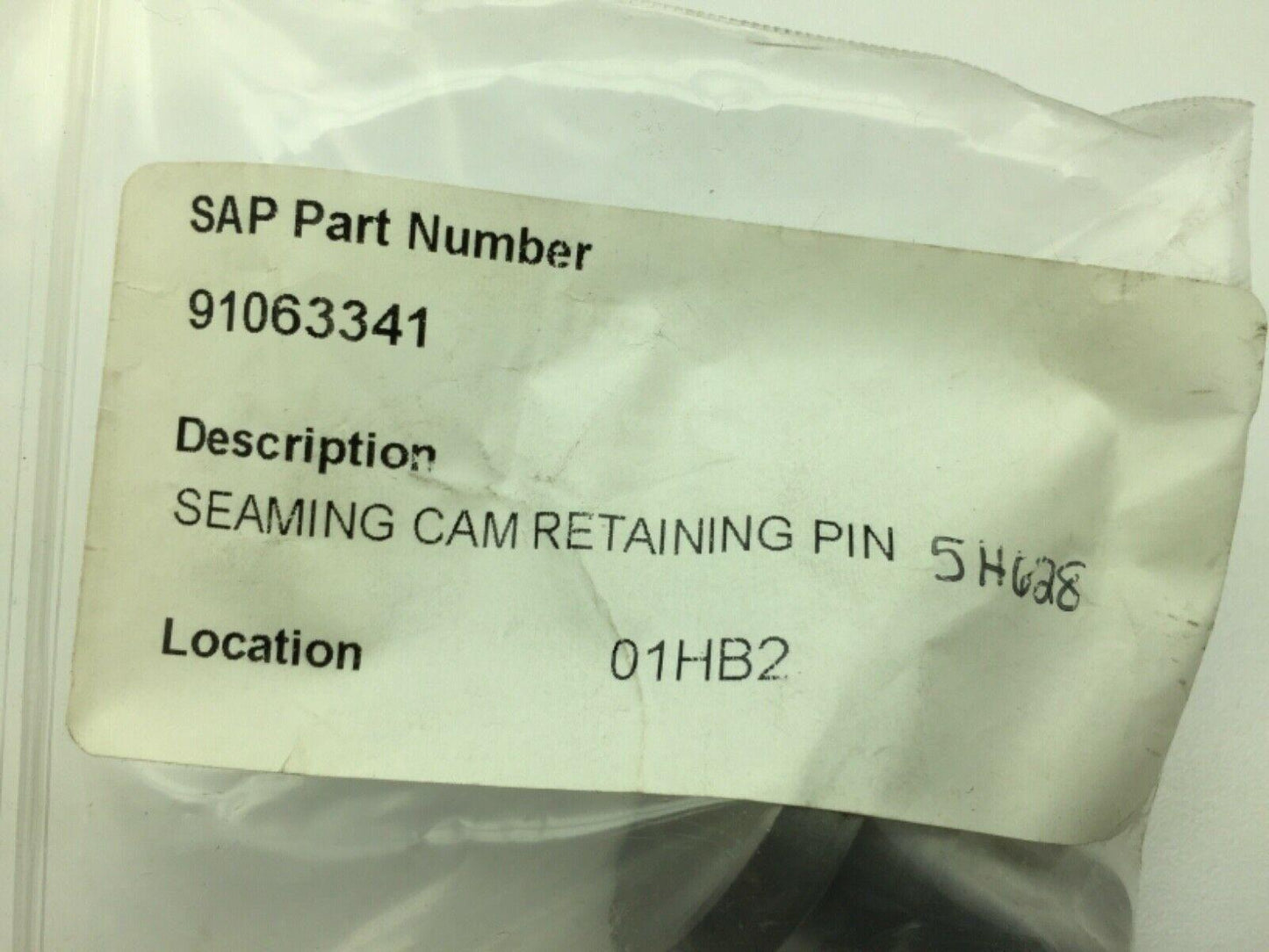 Angelus Can Seamer 6H628 Seaming cam Retaining Pin