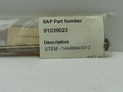 Fisher 14A6994X012 Replacement Valve Plug Stem SS