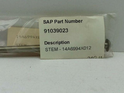 Fisher 14A6994X012 Replacement Valve Plug Stem SS