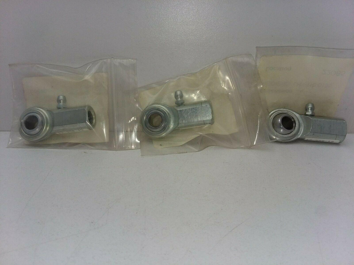 Tie Rod End Bearing 3/8" Bore 3/8-24 Left Hand Threads LOT OF 3