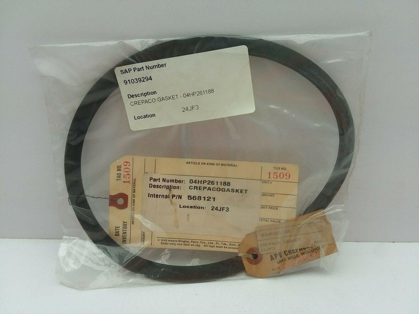 APV SPX Flow 04HP261188 Crepaco Gasket