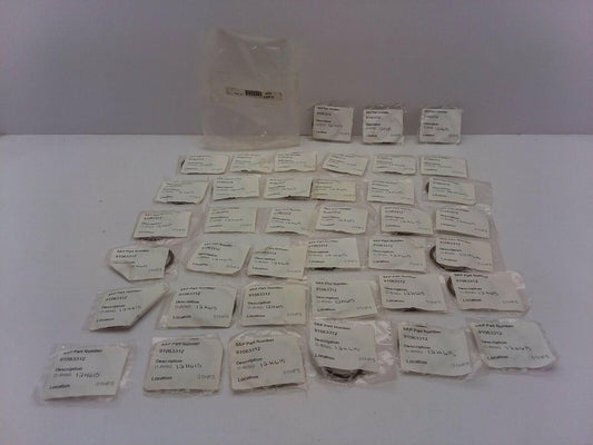 12H615 O-Ring Fluoropolymer Elastomer LOT OF 39