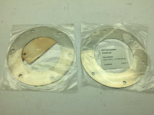 Fisher 1L479736142 Bell Seal LOT OF 2