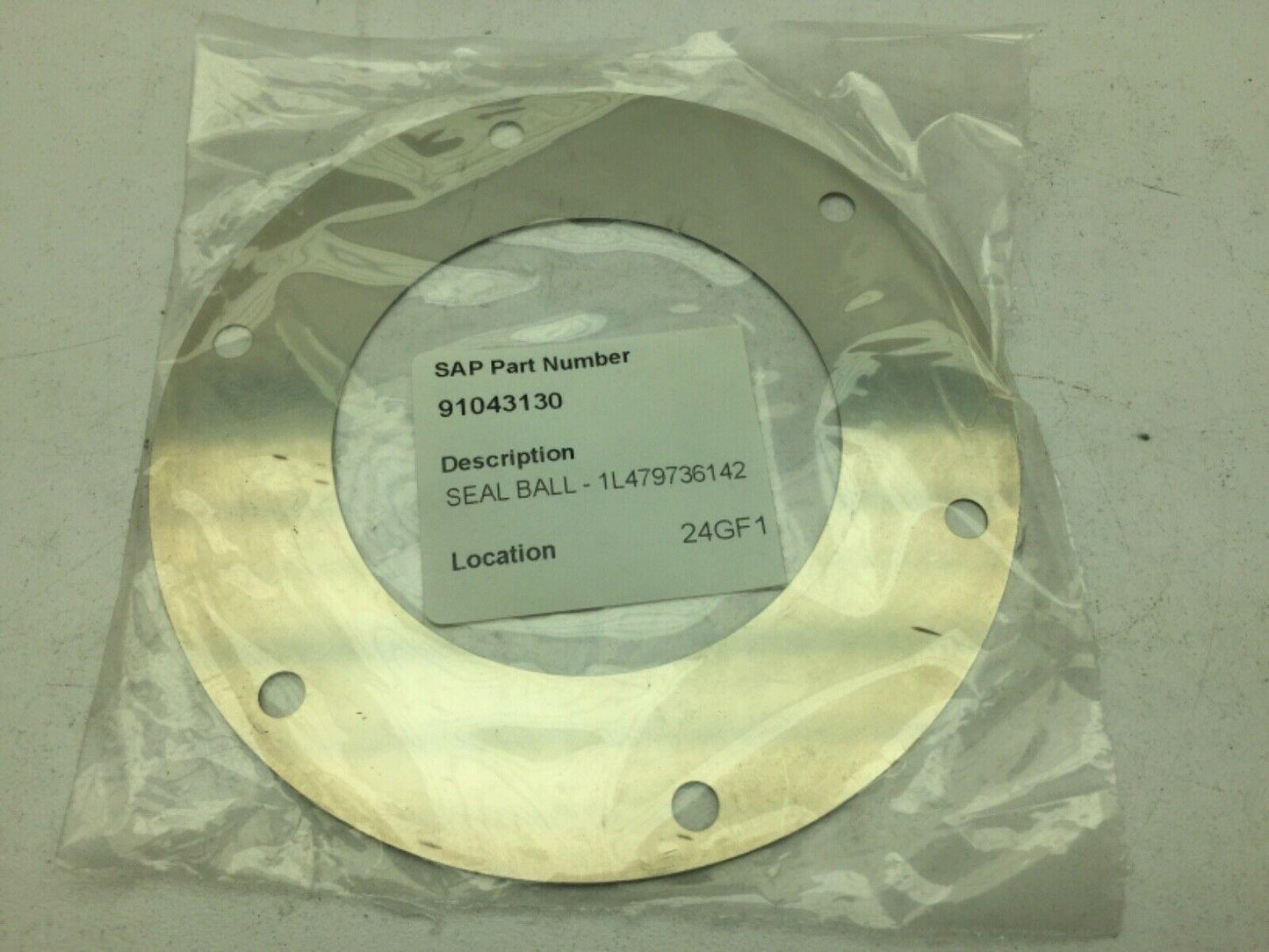 Fisher 1L479736142 Bell Seal LOT OF 2