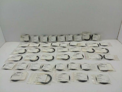 40MPU-2 Sanitary Seal Gasket,Black Buna-N Gaskets LOT OF 45
