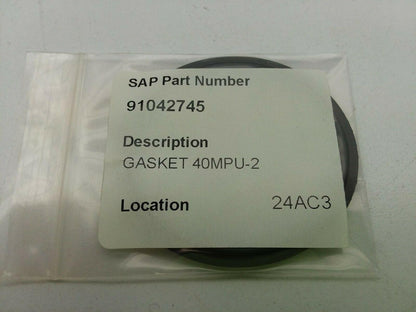 40MPU-2 Sanitary Seal Gasket,Black Buna-N Gaskets LOT OF 45