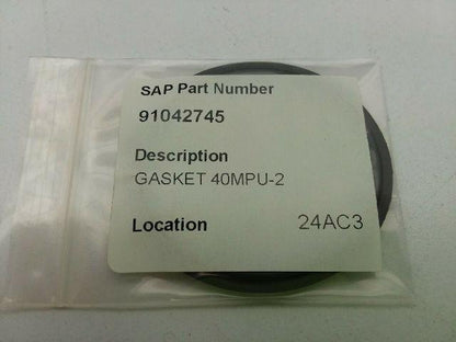 40MPU-2 Sanitary Seal Gasket,Black Buna-N Gaskets LOT OF 45