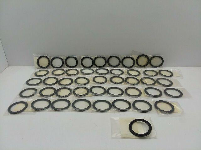40MPU-2 Sanitary Seal Gasket,Black Buna-N Gaskets LOT OF 45
