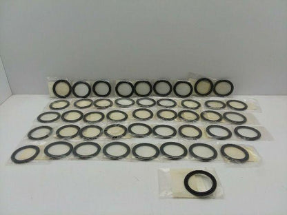 40MPU-2 Sanitary Seal Gasket,Black Buna-N Gaskets LOT OF 45
