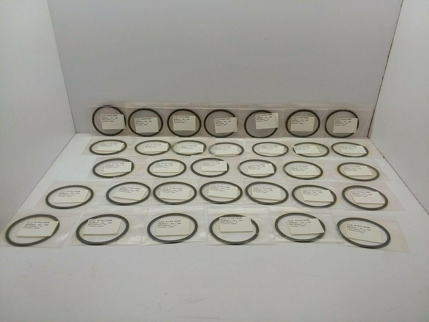 40IH-4"  4″ Buna I-Line Gasket LOT OF 33