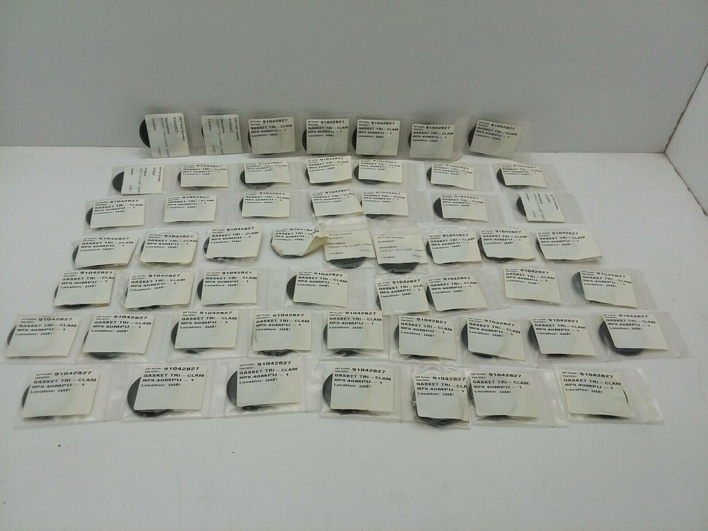 Tri-Clamp 40MPU-1 Gaskets LOT OF 54