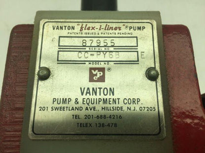 Vanton CC-PY6B E Flex-i-liner Pump