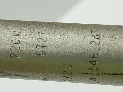 Watlow Firerod J8CX9-GX2J Firerod Cartridge Heater 120 Volt 220 Watt LOT OF 2