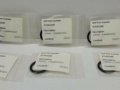 Fisher 1H8498X0032 O-Ring LOT OF 6