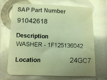 Fisher 1F125136042 Packing Washer LOT OF 6