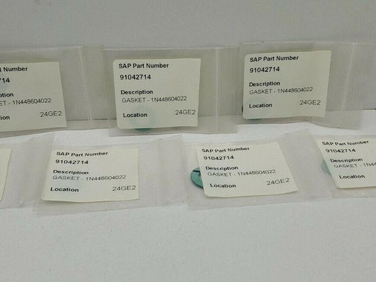 Fisher 1N448604022 Gasket LOT OF 7
