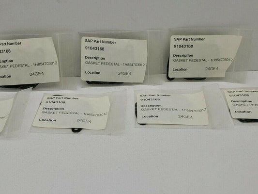 Fisher 1H854703012 Pedestal Gasket LOT OF 7